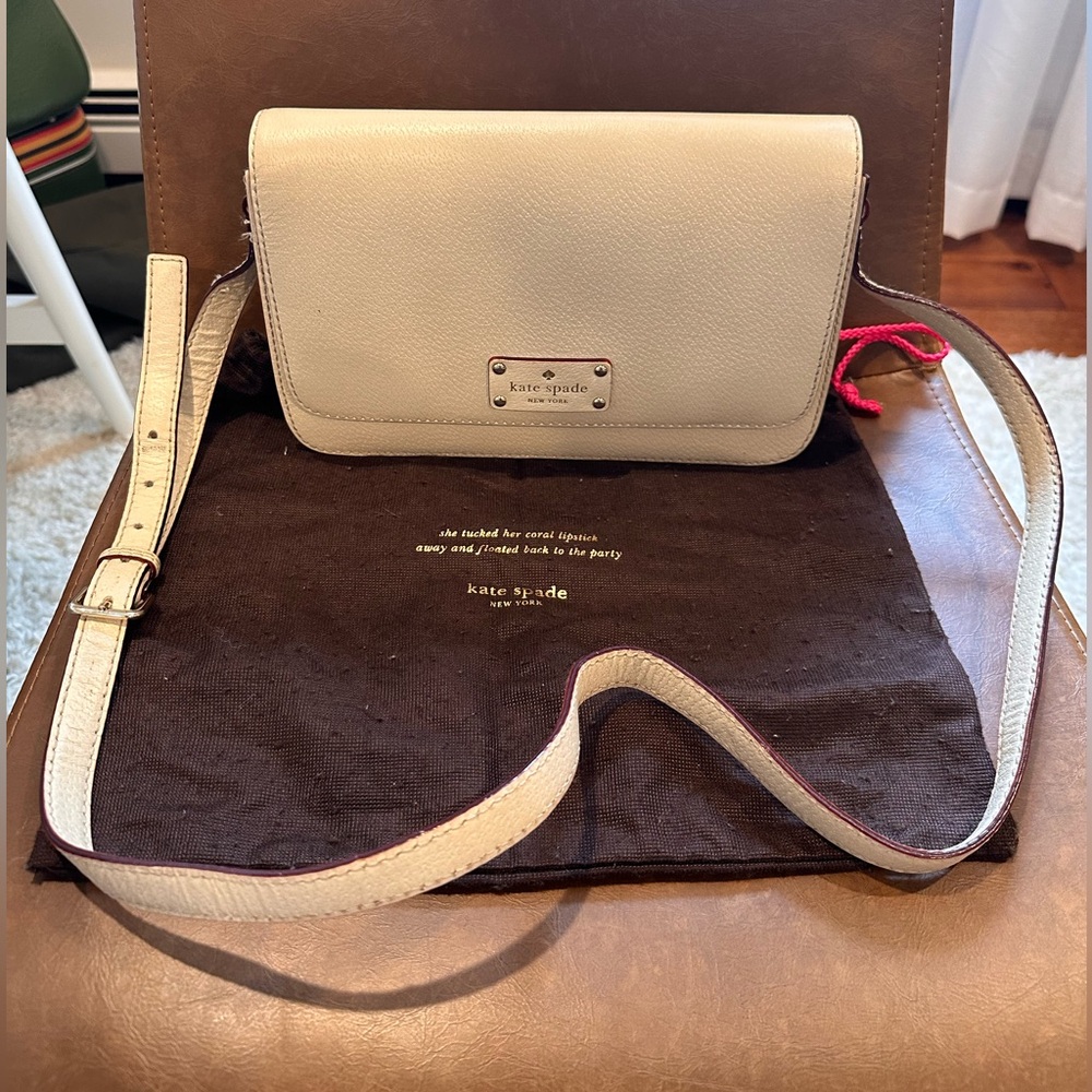 Beige Crossbody Bag